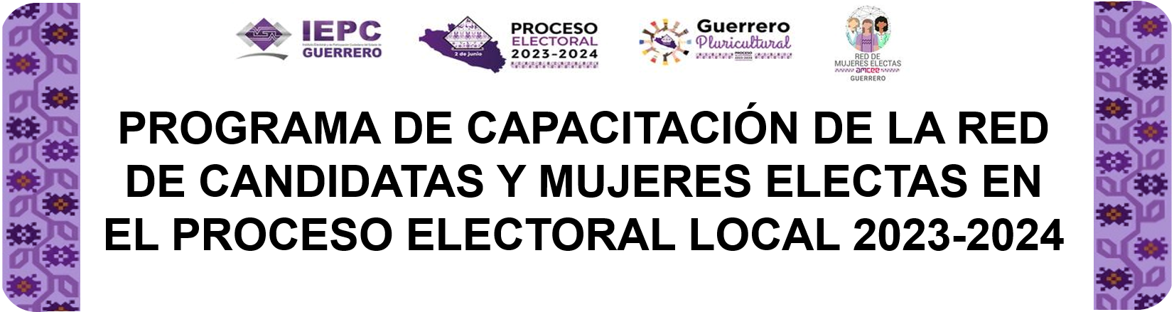 Programa de capacitación para la red de candidatas y mujeres electas